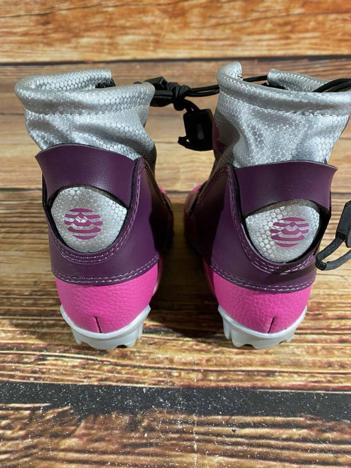 Alpina Frost Kids Nordic Cross Country Ski Boots Size EU25 US8.5 for NNN A-256