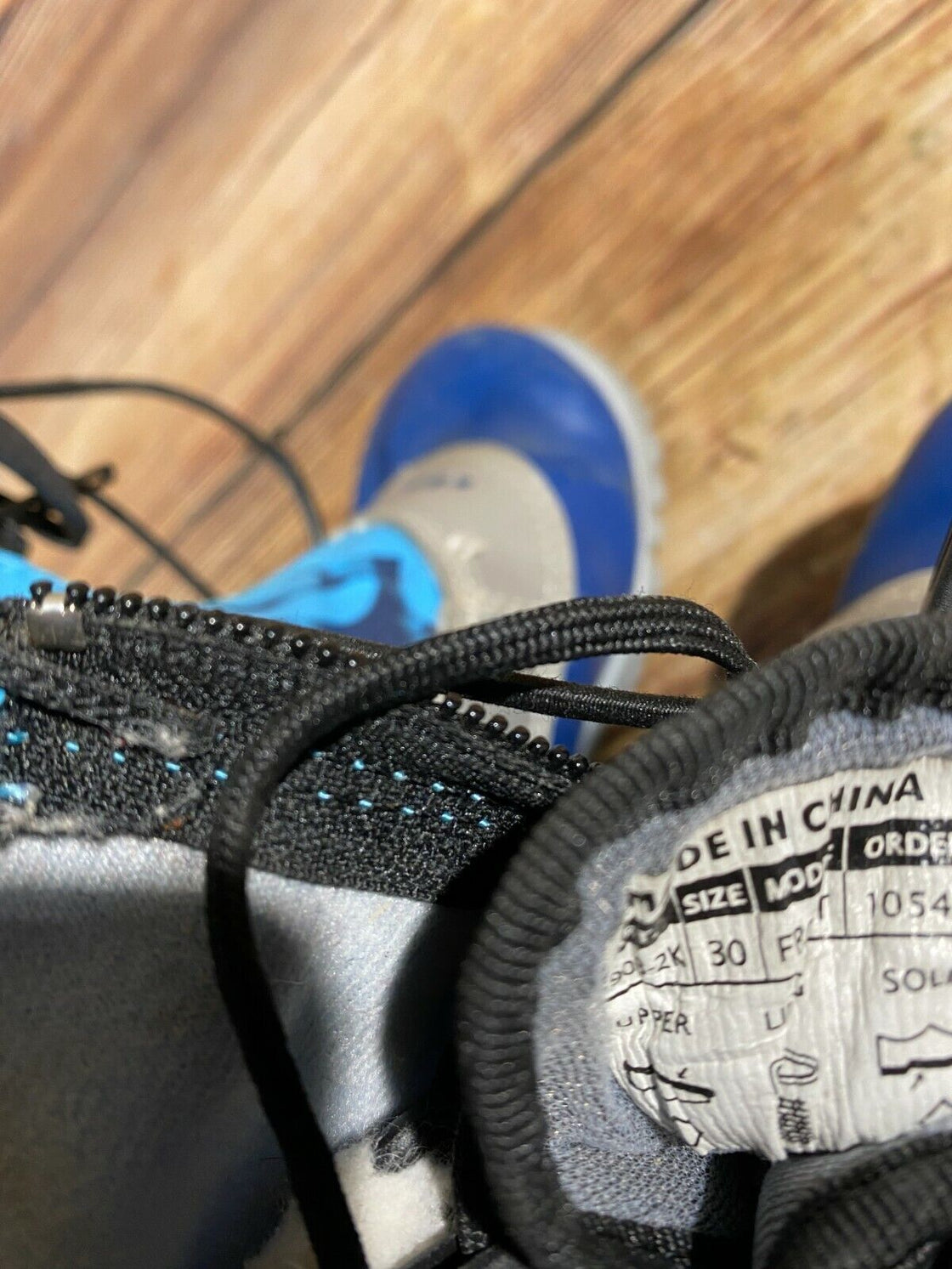 Alpina Frost Kids Nordic Cross Country Ski Boots Size EU30 US12 for NNN A-113