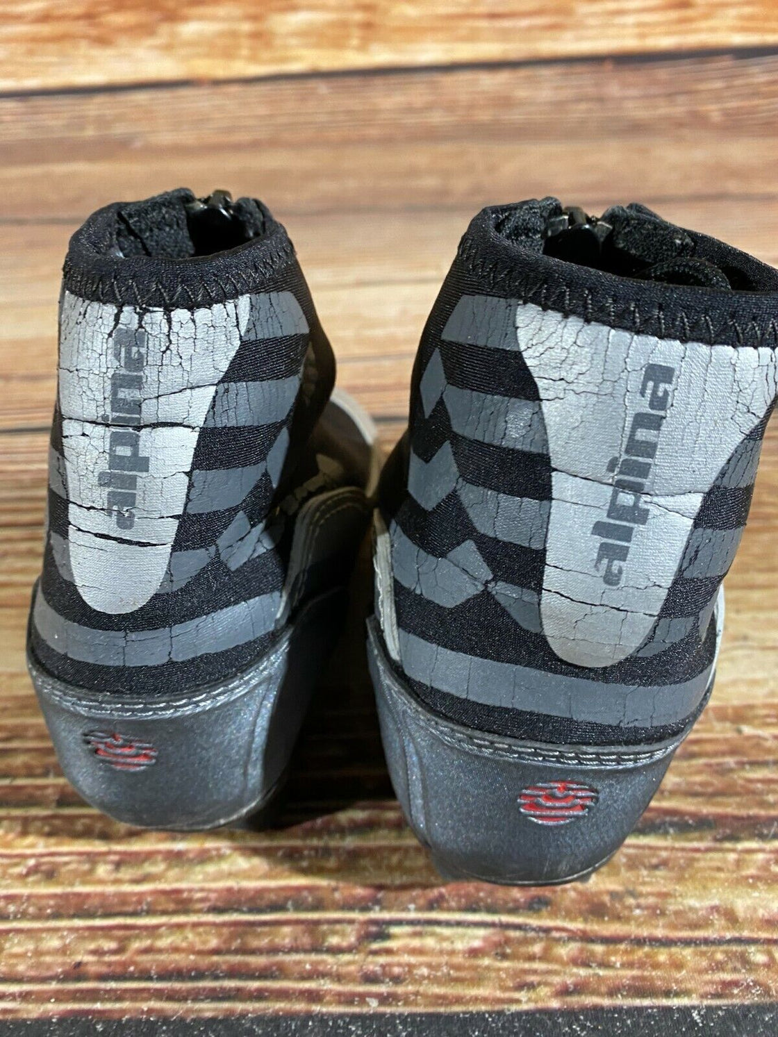 Alpina T10jr Kids Nordic Cross Country Ski Boots Size EU26 US9 for NNN A-185