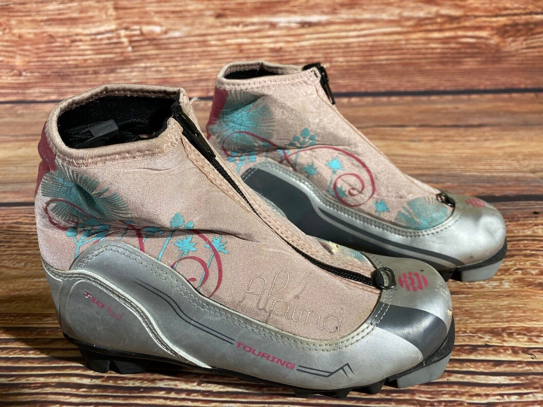 Alpina T10kid Nordic Cross Country Ski Boots Kids Size EU34 US3 NNN A-1098