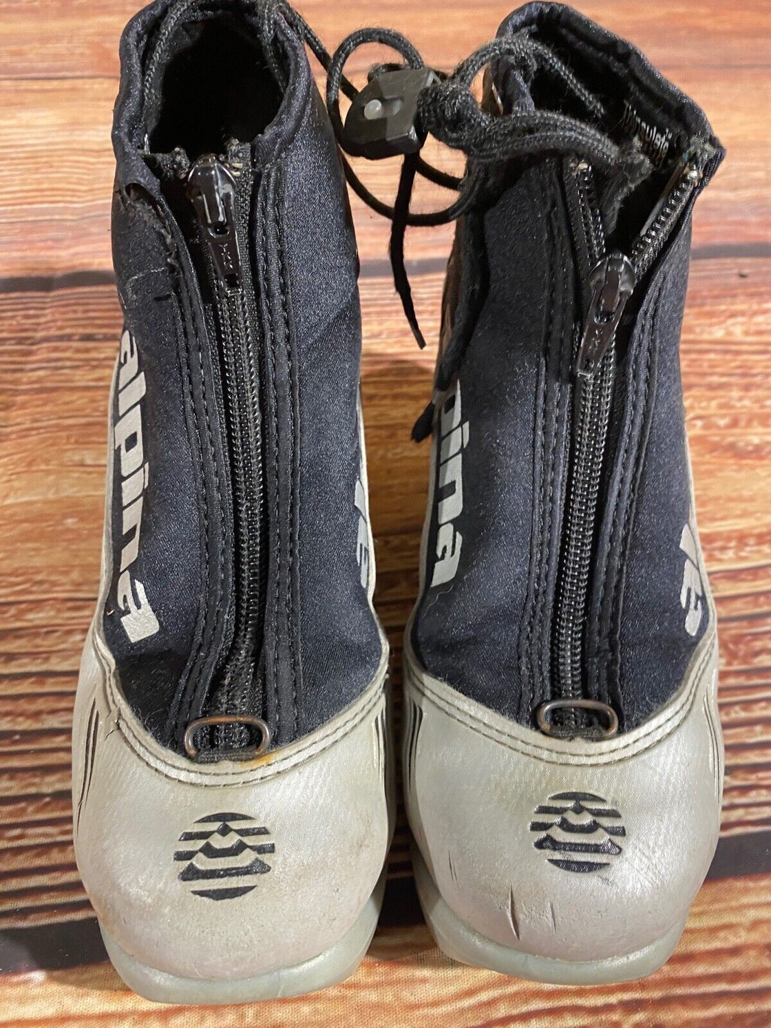 Alpina ST10jr Kids Nordic Cross Country Ski Boots Size EU33 US2 NNN A-1147