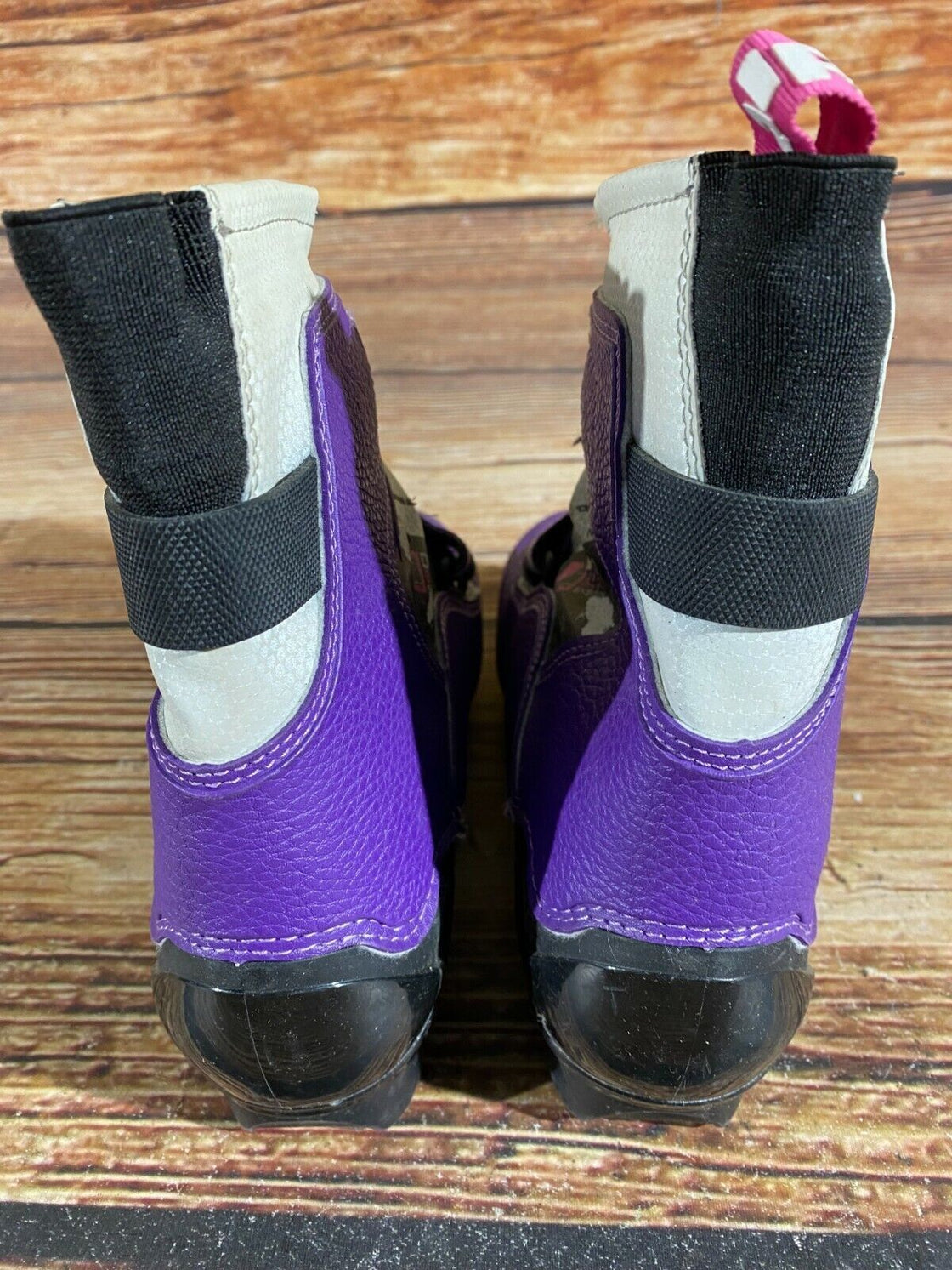 Alpina Frost Kids Nordic Cross Country Ski Boots Size EU35 US3.5 for NNN A-360