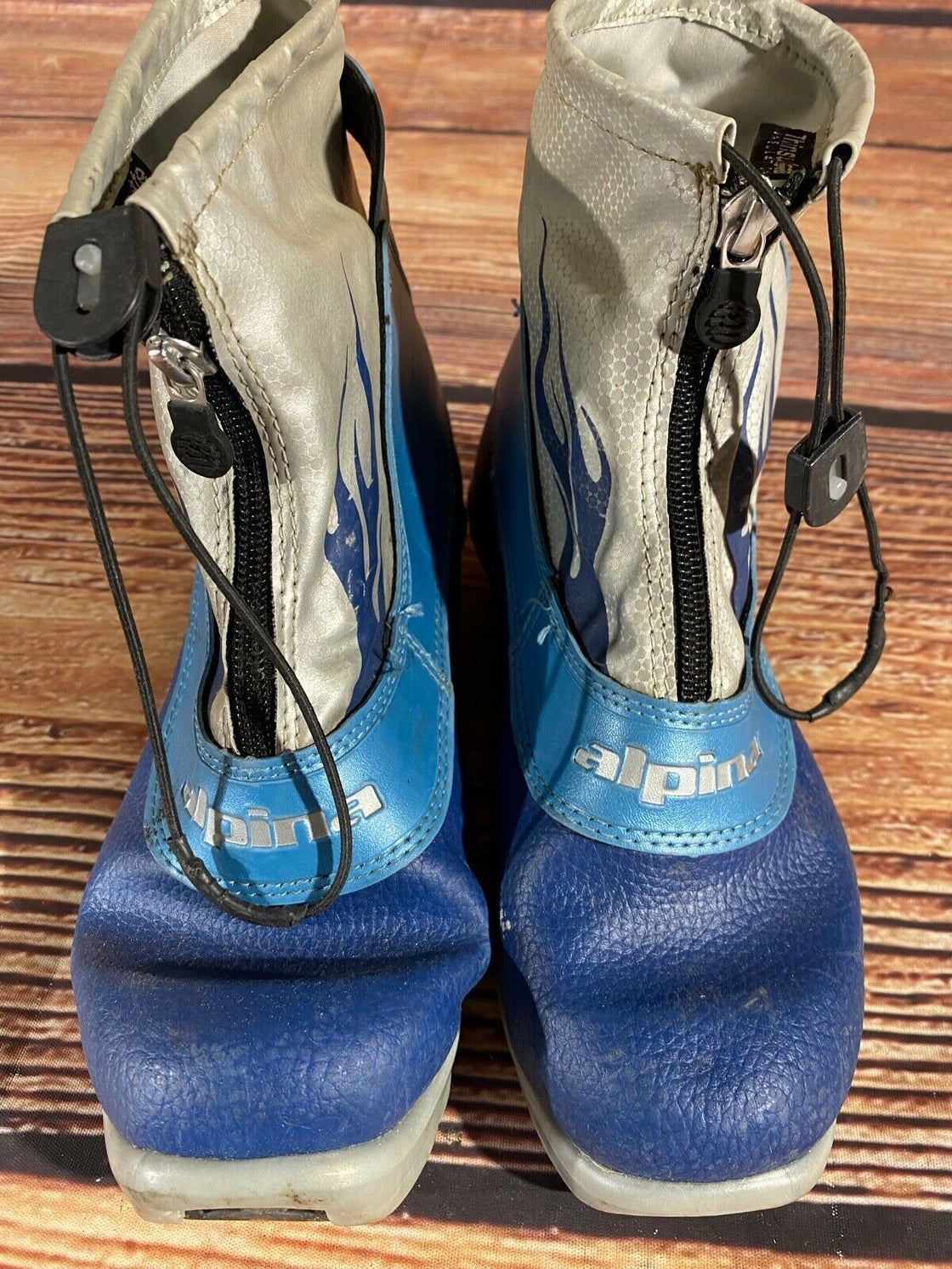 Alpina Frost Nordic Cross Country Ski Boots Kids Size EU36 US4.5 NNN A-1106