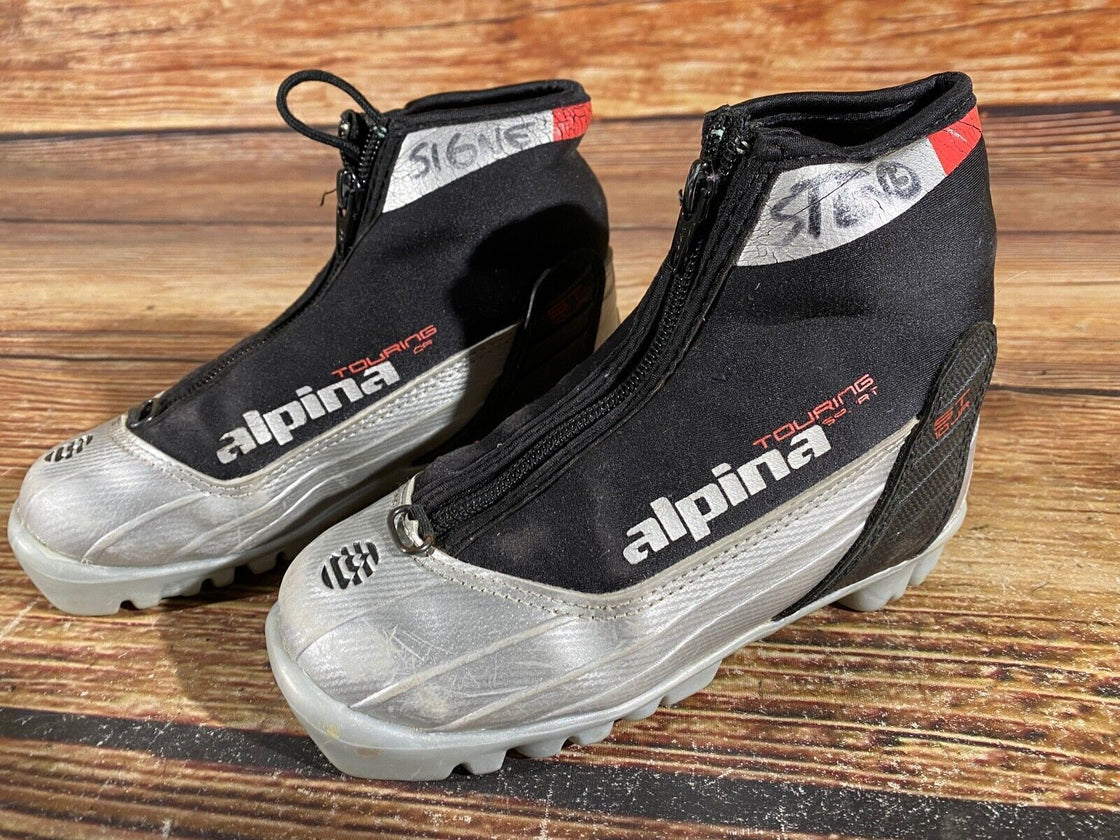 Alpina ST10jr Kids Nordic Cross Country Ski Boots Size EU29 US11 for NNN A-902