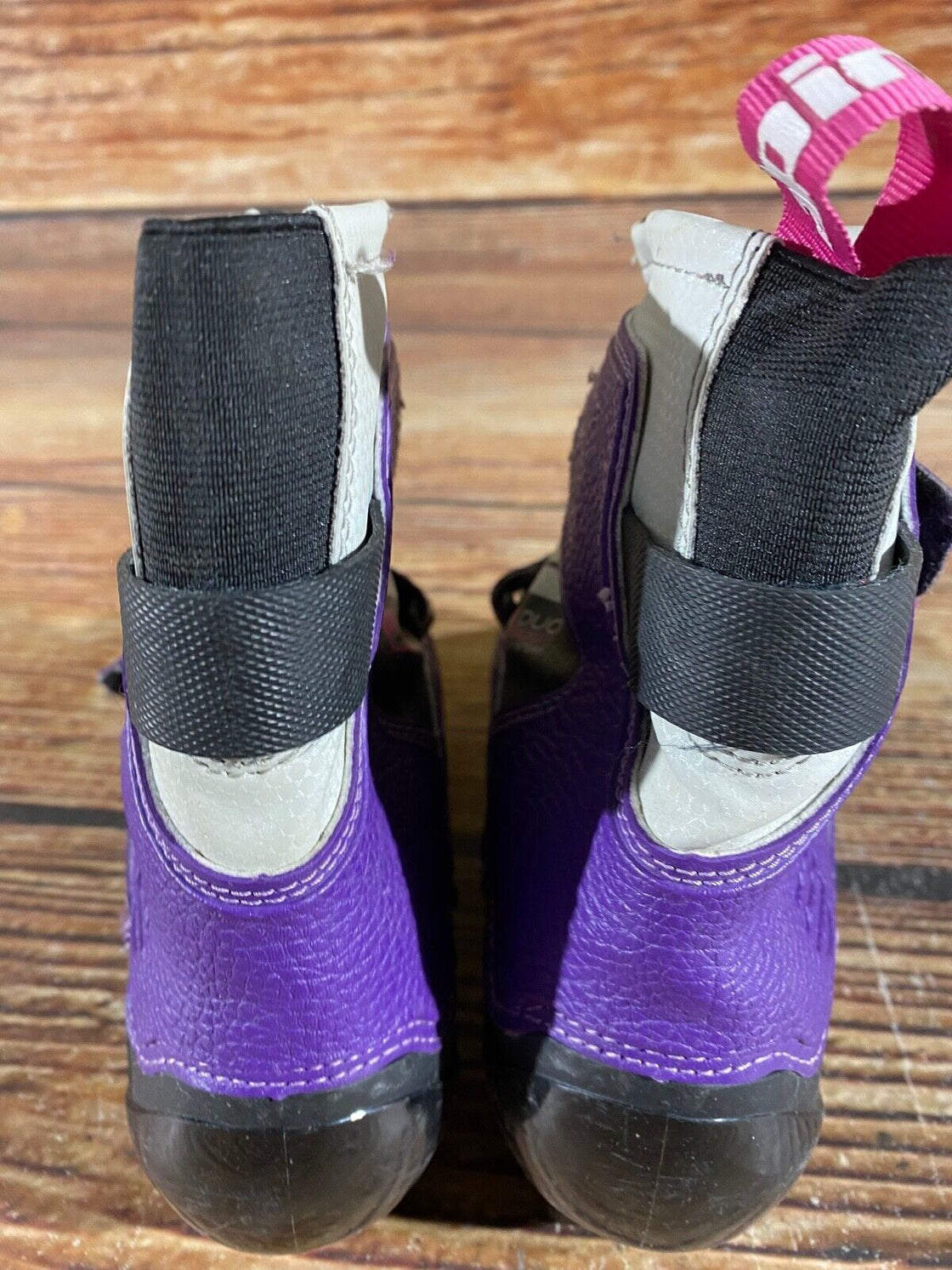 Alpina Frost Kids Nordic Cross Country Ski Boots Size EU33 US2 for NNN A-899