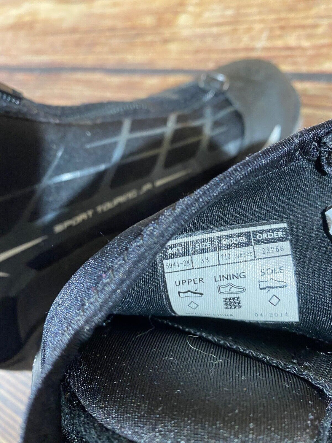 Alpina T10 Kids Nordic Cross Country Ski Boots Size EU33 US2 NNN A-756