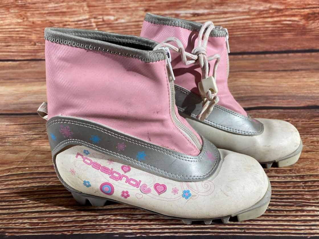 Rossignol Kids Nordic Cross Country Ski Boots Size EU33 US2 NNN O336