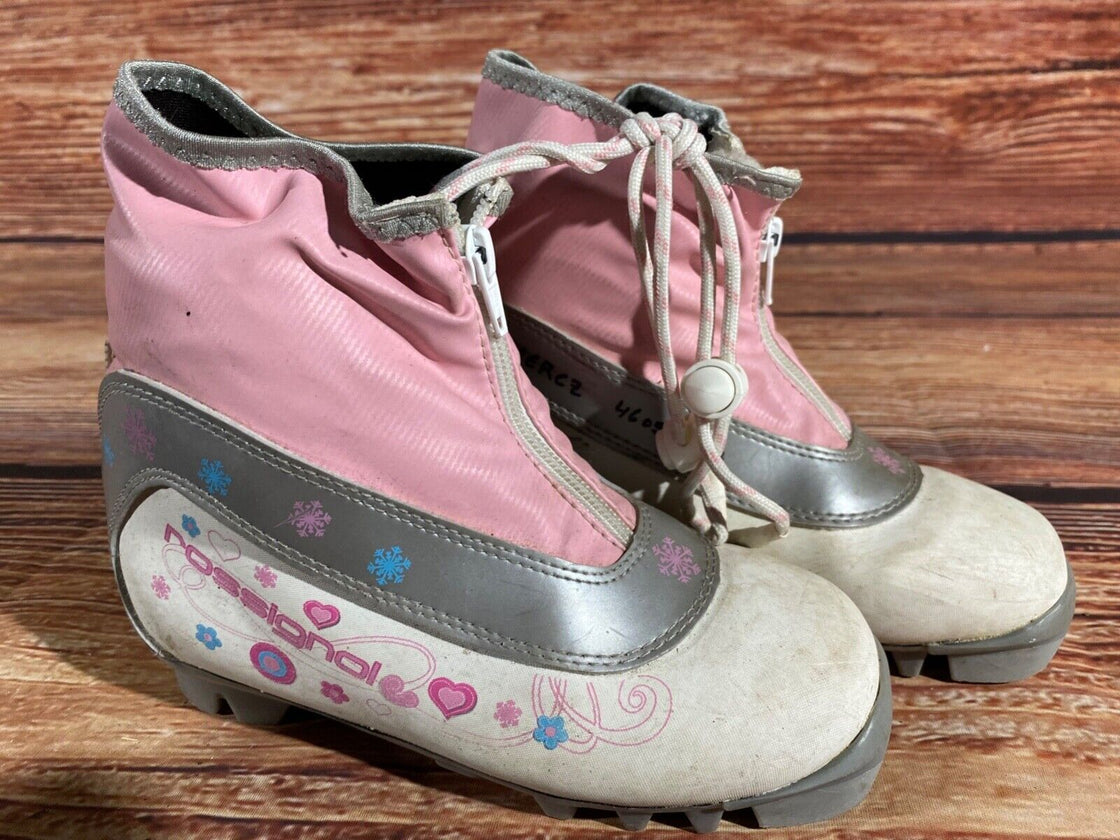 Rossignol Kids Nordic Cross Country Ski Boots Size EU34 US3 NNN O317