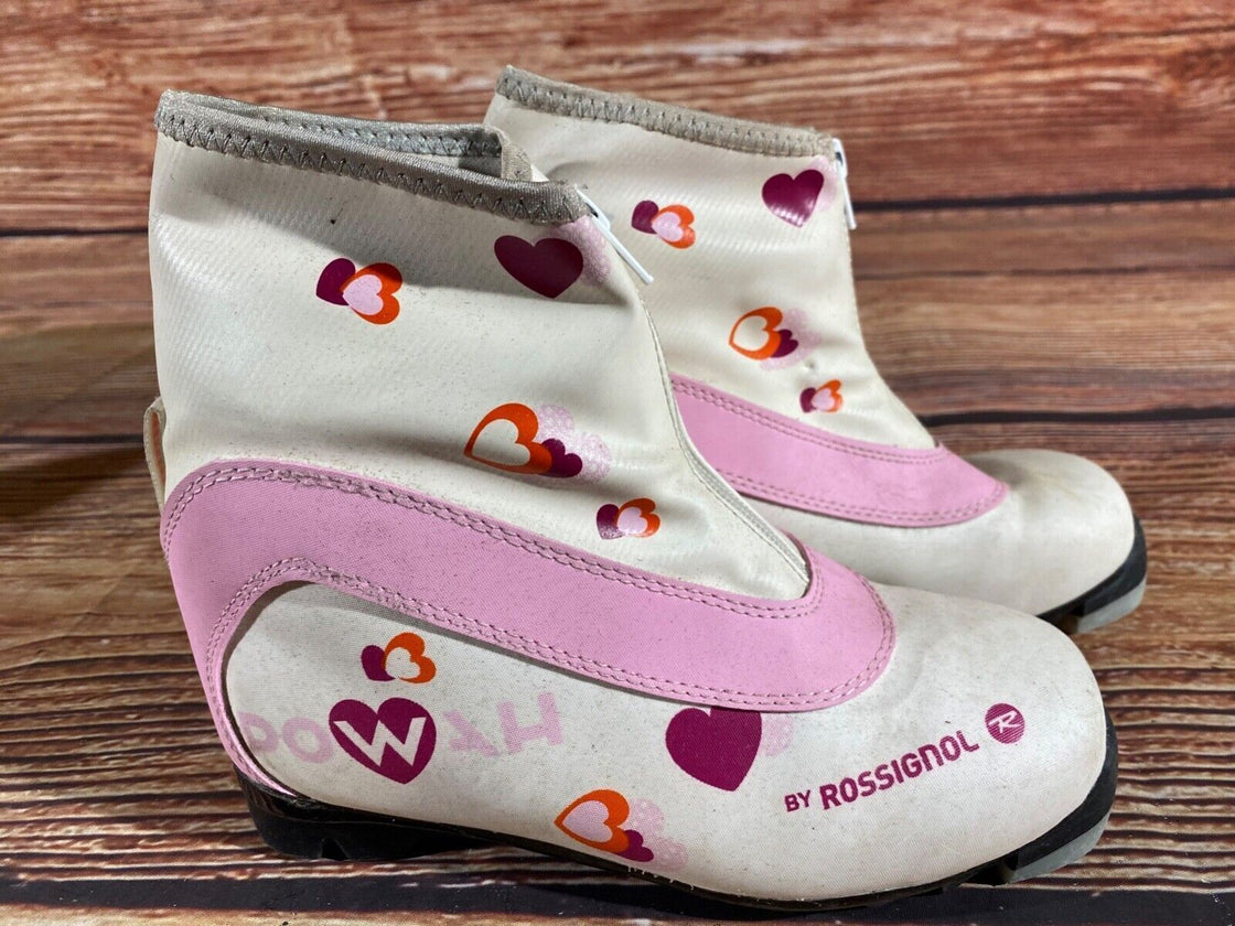 Rossignol Kids Nordic Cross Country Ski Boots Size EU35 US3.5 NNN O244