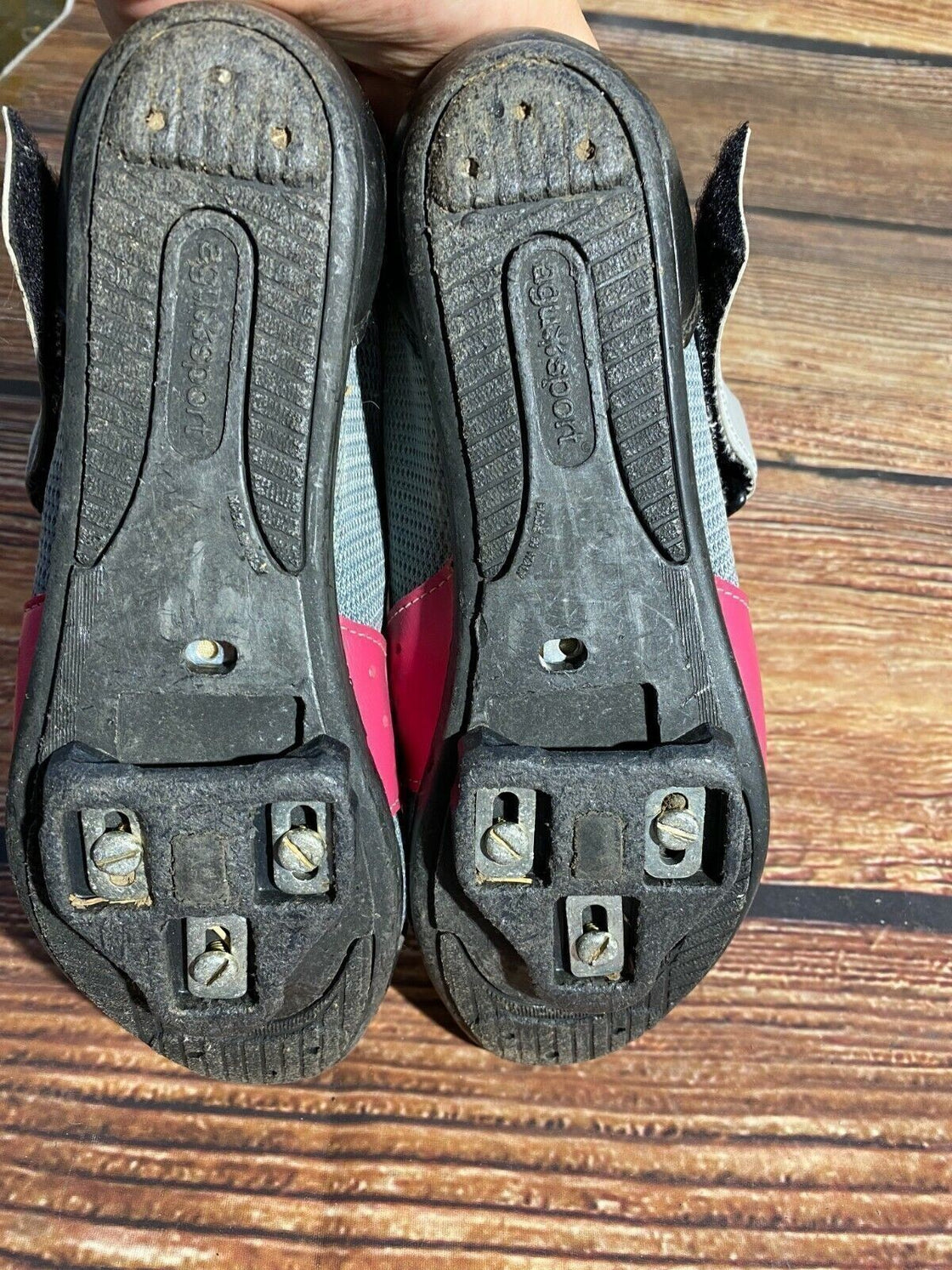 AGU Road Cycling Shoes Road Bike Boots 3 Bolts Size EU42  cs763 Used