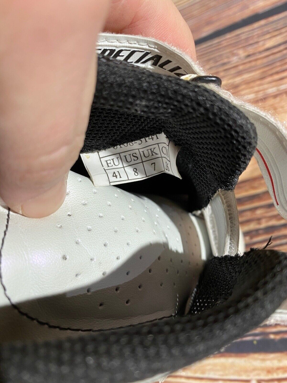 SPECIALIZED Road Cycling Shoes Biking Boots Size EU41 US8 Mondo 260  cs840