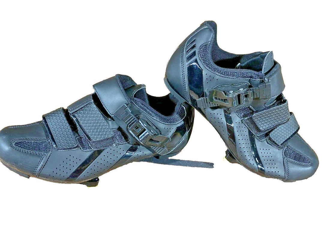 AGU R500 Road Cycling Shoes Road Bike Size EU40 US7.5 with SPD-SL Cleats cs808 Used