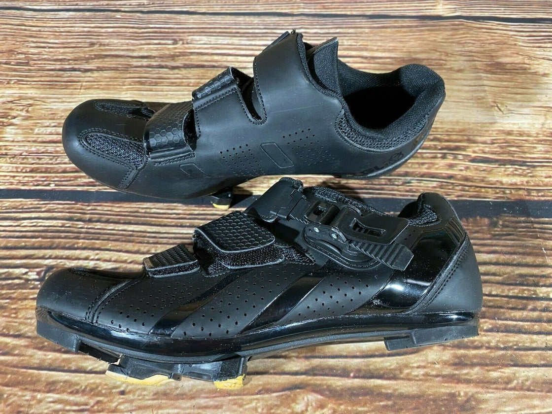AGU R500 Road Cycling Shoes Road Bike Size EU40 US7.5 with SPD-SL Cleats cs808 Used