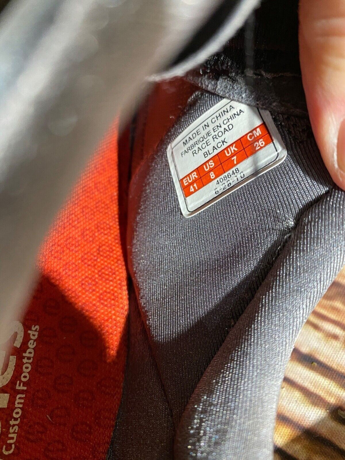 BONTRAGER Race Road Cycling Shoes Biking Boots Size EU41 US8 Mondo 255 cs731