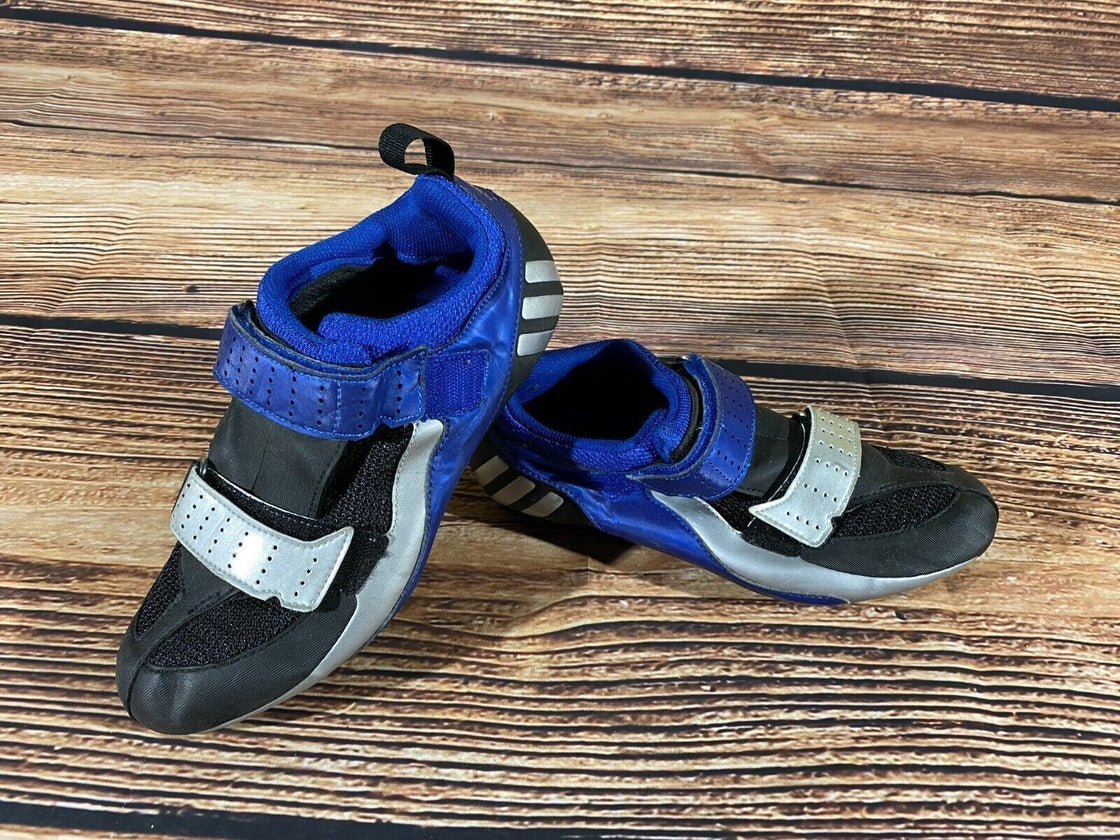Adidas Road Cycling Shoes Biking Boots 3 Bolts Size EU40 US7 Mondo 247 cs771 Used