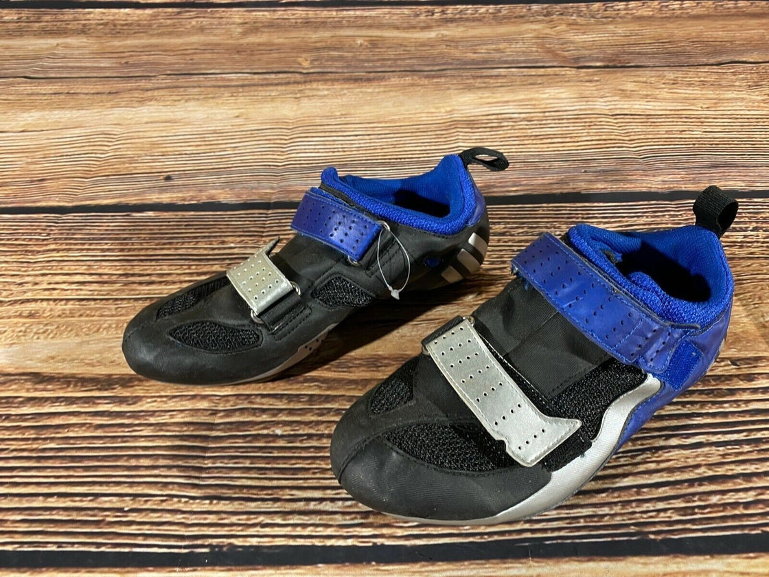 Adidas Road Cycling Shoes Biking Boots 3 Bolts Size EU40 US7 Mondo 247 cs771 Used