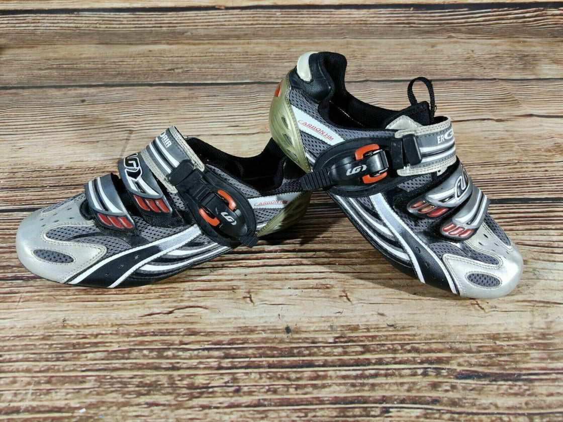 Louis Garneau Carbon Road Cycling Shoes Bicycle Shoes Size EU41 US8  cs743