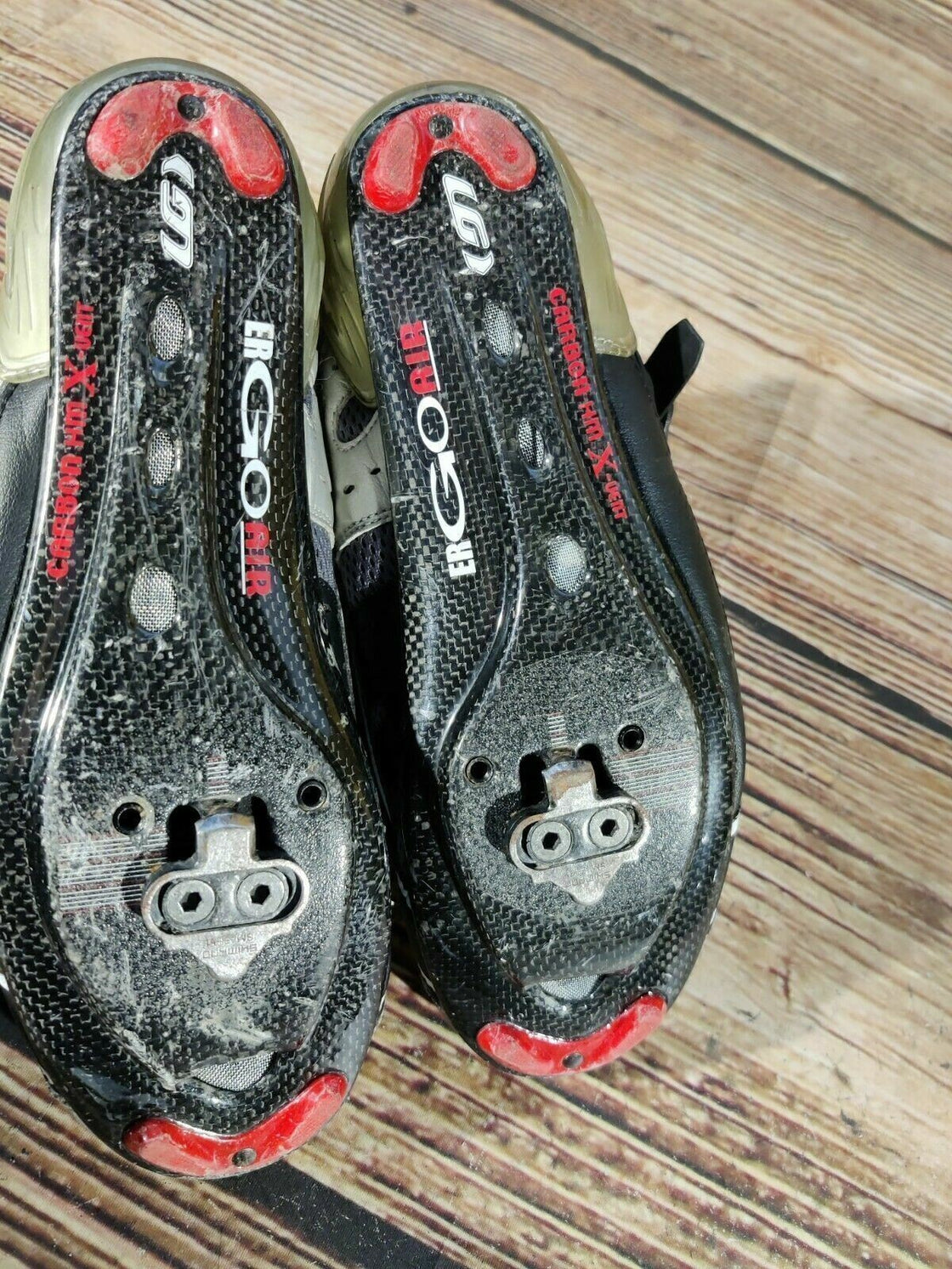 Louis Garneau Carbon Road Cycling Shoes Bicycle Shoes Size EU41 US8  cs743