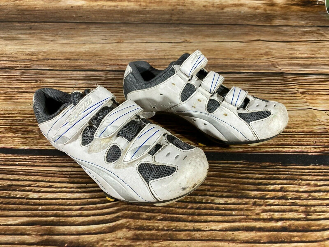 SPECIALIZED Road Cycling Shoes 3 Bolts Size EU39 With US8.5 SPD-SL Cleats  cs837
