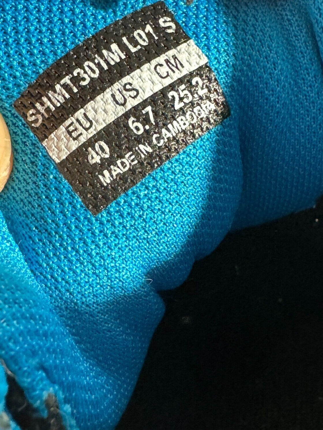 SHIMANO MT3 Cycling MTB Shoes Mountain Bike EU40 US6.7 Mondo 255 cs296