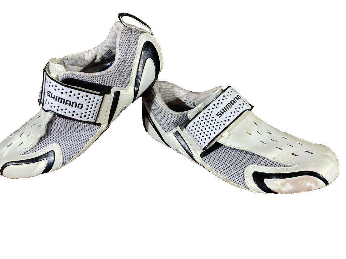 SHIMANO TR31 Triathlon Road Cycling Shoes Clipless Boots Size EU47 US11.8 cs925