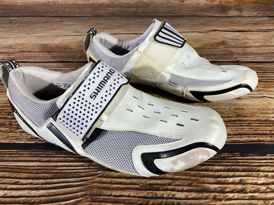 SHIMANO TR31 Triathlon Road Cycling Shoes Clipless Boots Size EU47 US11.8 cs925