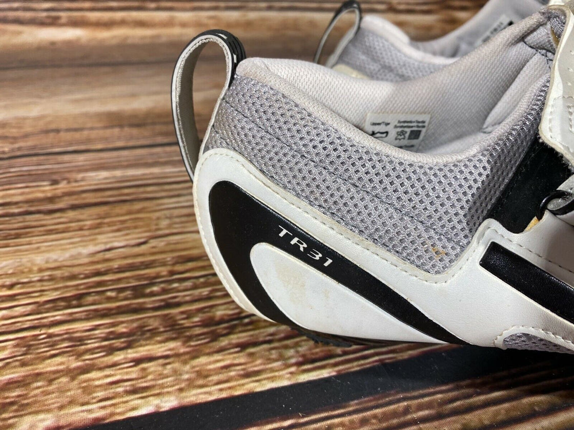 SHIMANO TR31 Triathlon Road Cycling Shoes Clipless Boots Size EU47 US11.8 cs925