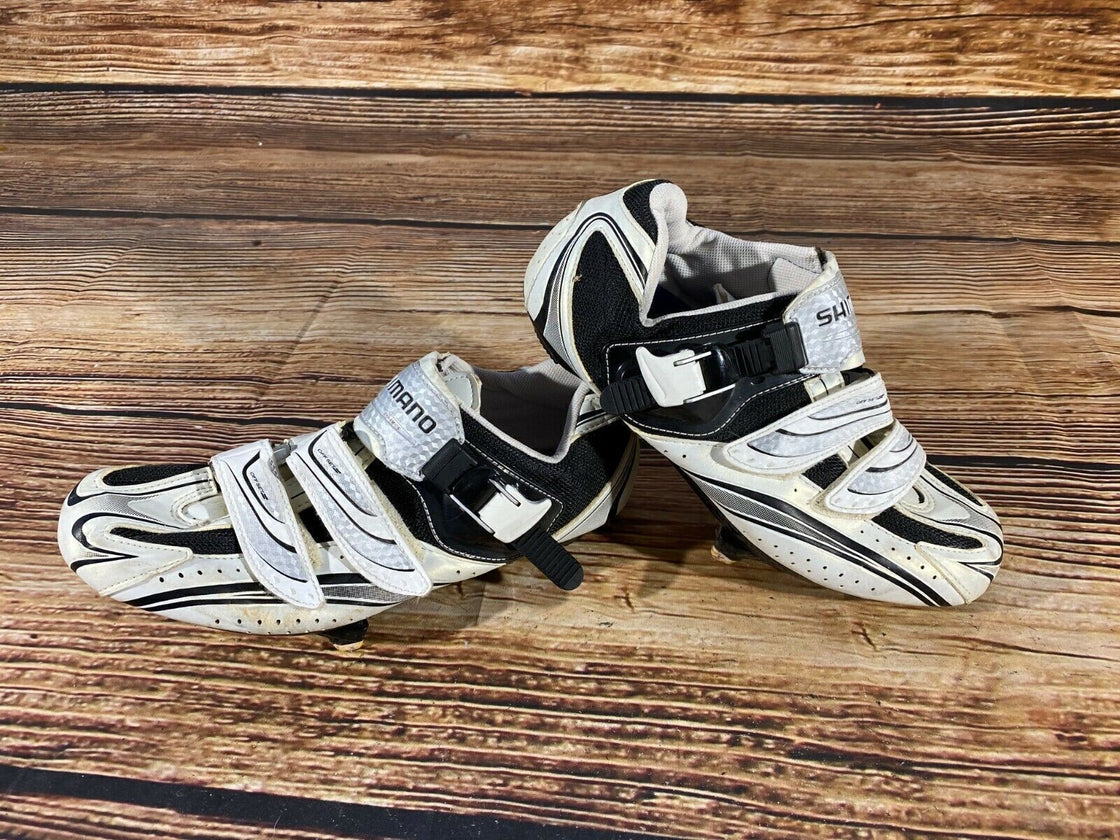 SHIMANO R087 Road Cycling Shoes Clipless Biking Boots Size EU42  cs938
