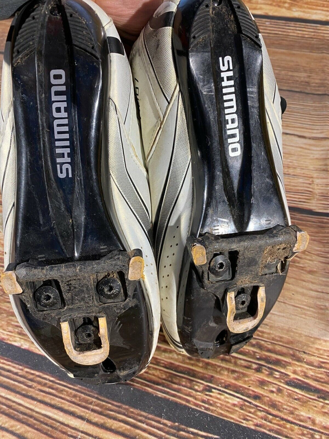 SHIMANO R087 Road Cycling Shoes Clipless Biking Boots Size EU42  cs938