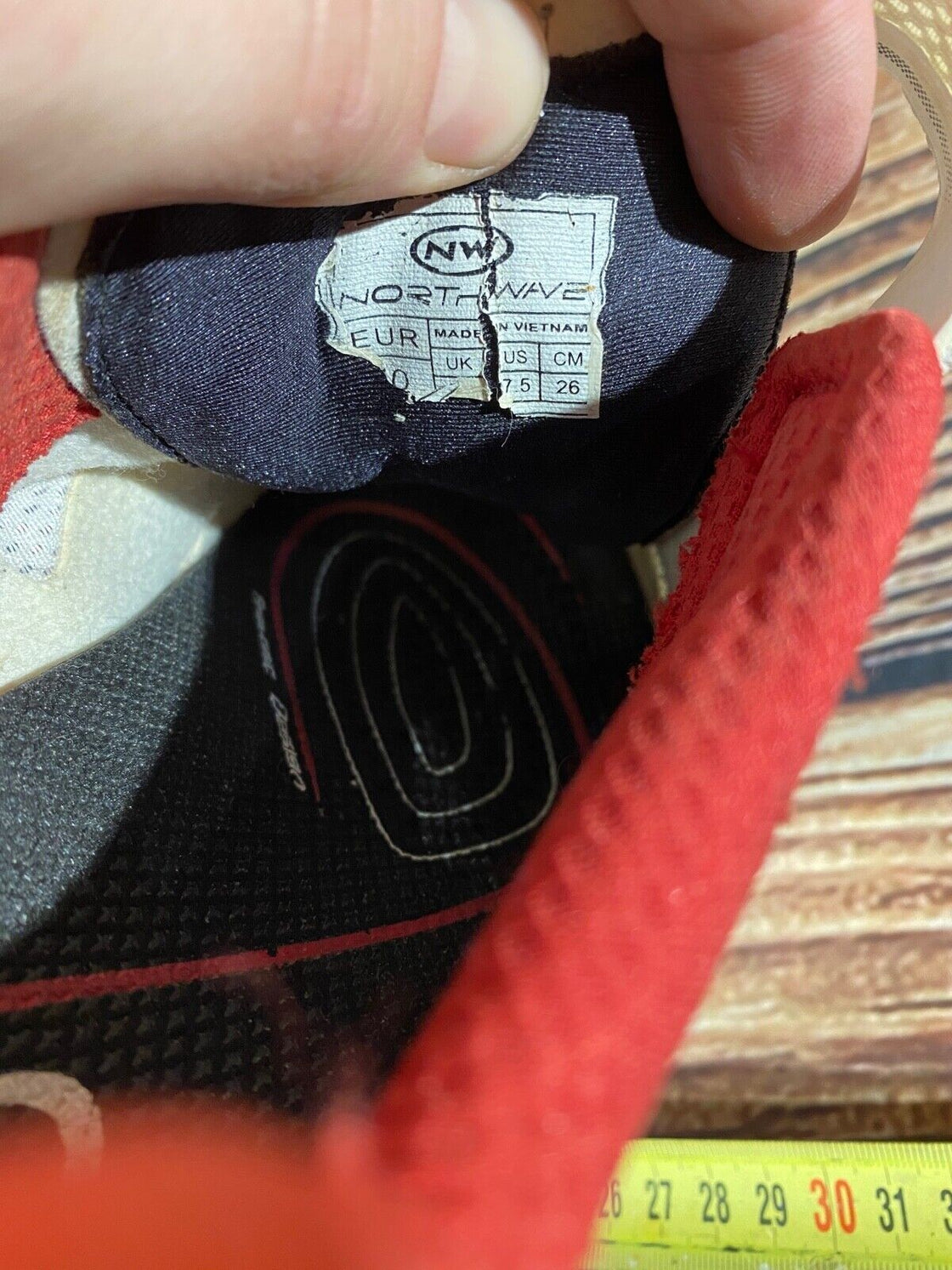 NORTHWAVE Fighter Road Cycling Shoes Biking Size EU40 US7.5 Mondo 253 cs890