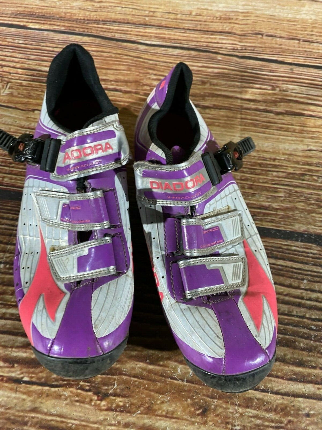 DIADORA X-Tornado Cycling MTB Shoes Mountain Bike EU39 US8 Mondo 242 cs983