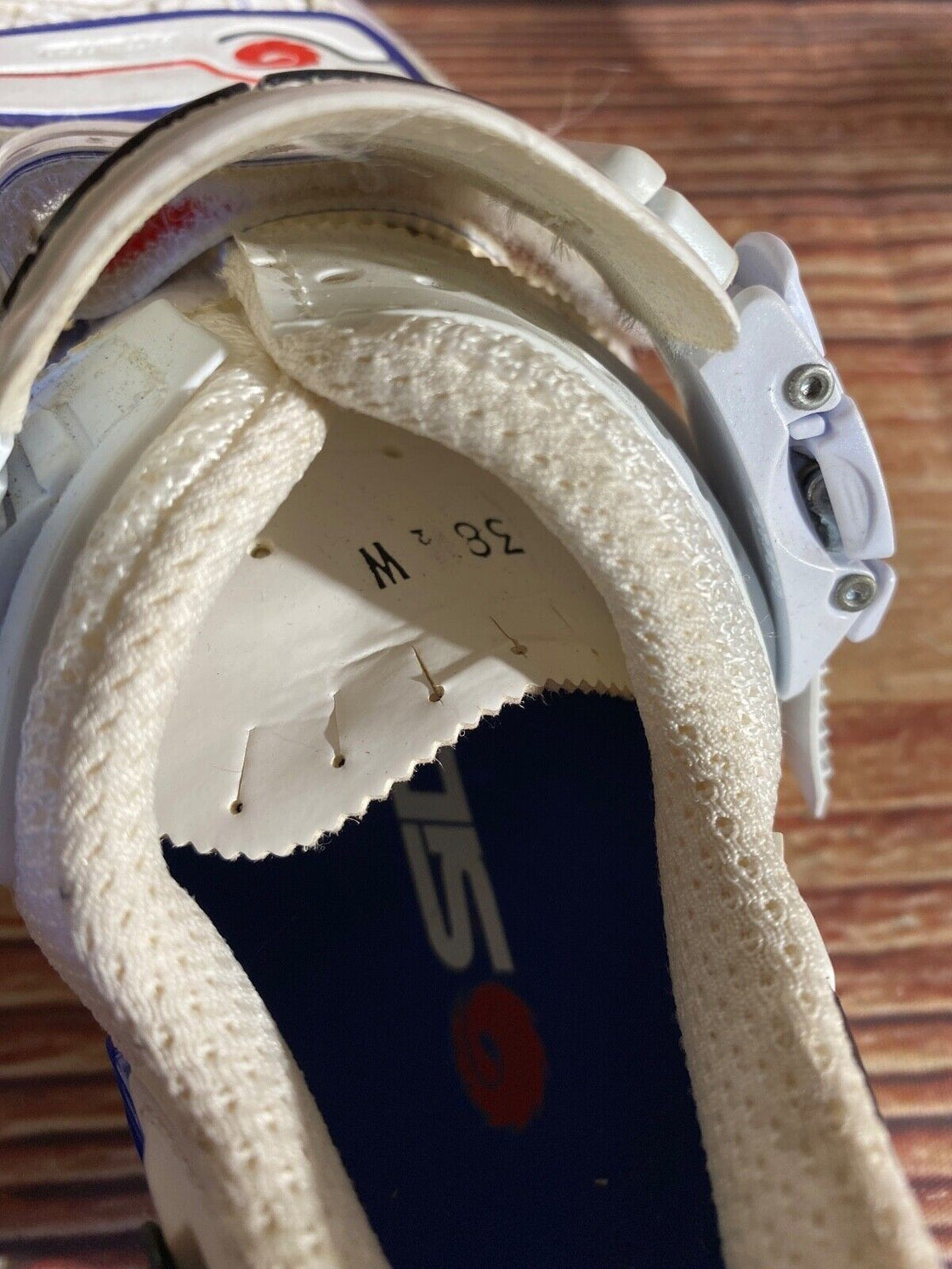 SIDI Carbon Road Cycling Shoes Road Ladies Size EU38.5 US5.5  Mondo 233 cs865