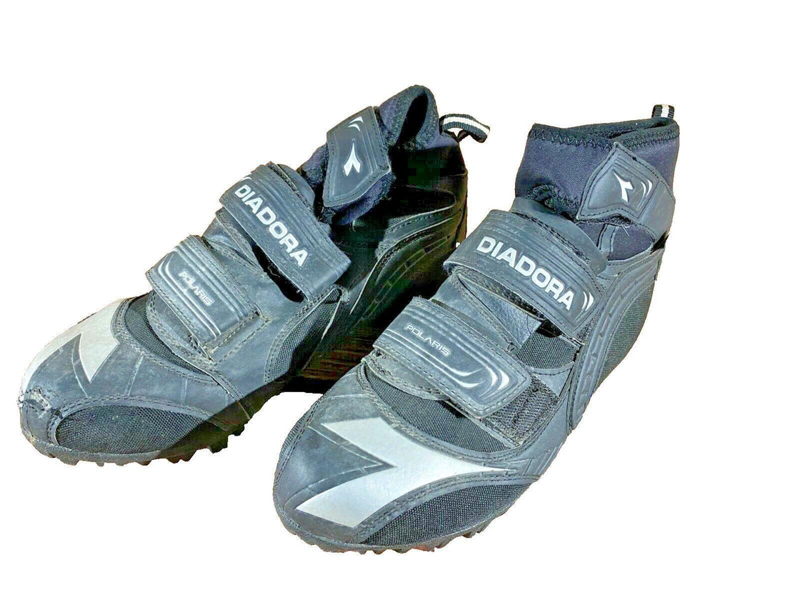 DIADORA Polaris Cycling MTB Shoes Mountain Bike Boots EU39 US6.5 Mondo 243 cs972
