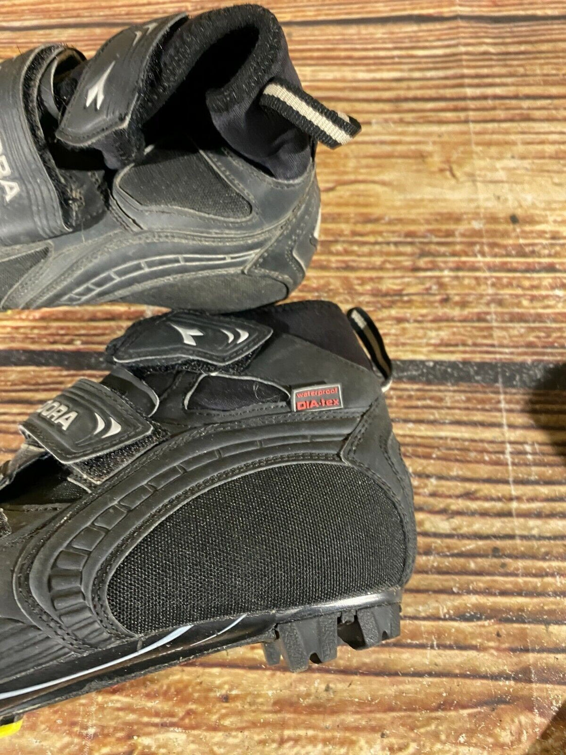 DIADORA Polaris Cycling MTB Shoes Mountain Bike Boots EU39 US6.5 Mondo 243 cs972