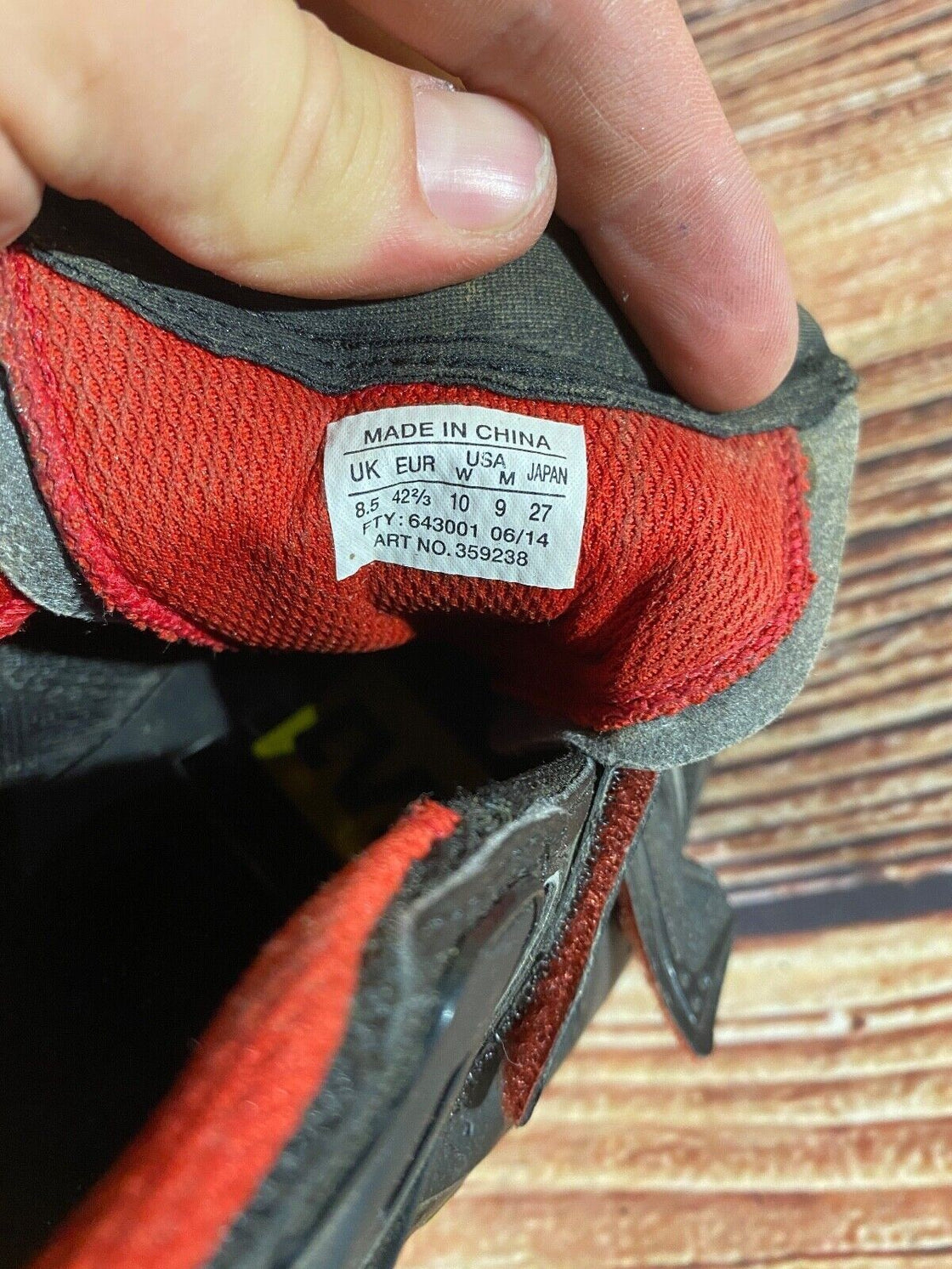 MAVIC Mtb Cycling Shoes Mountain Bike Size EU42 2/3 US9 Mondo 270 cs989