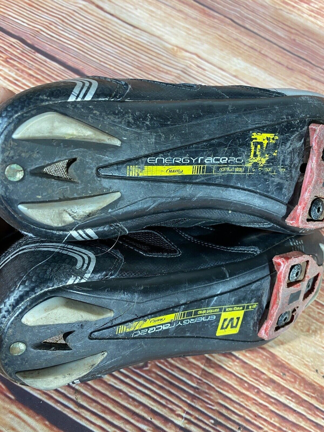 MAVIC Carbon Road Cycling Shoes 3 Bolts Size EU45 1/3  US11 Mondo 290 cs786