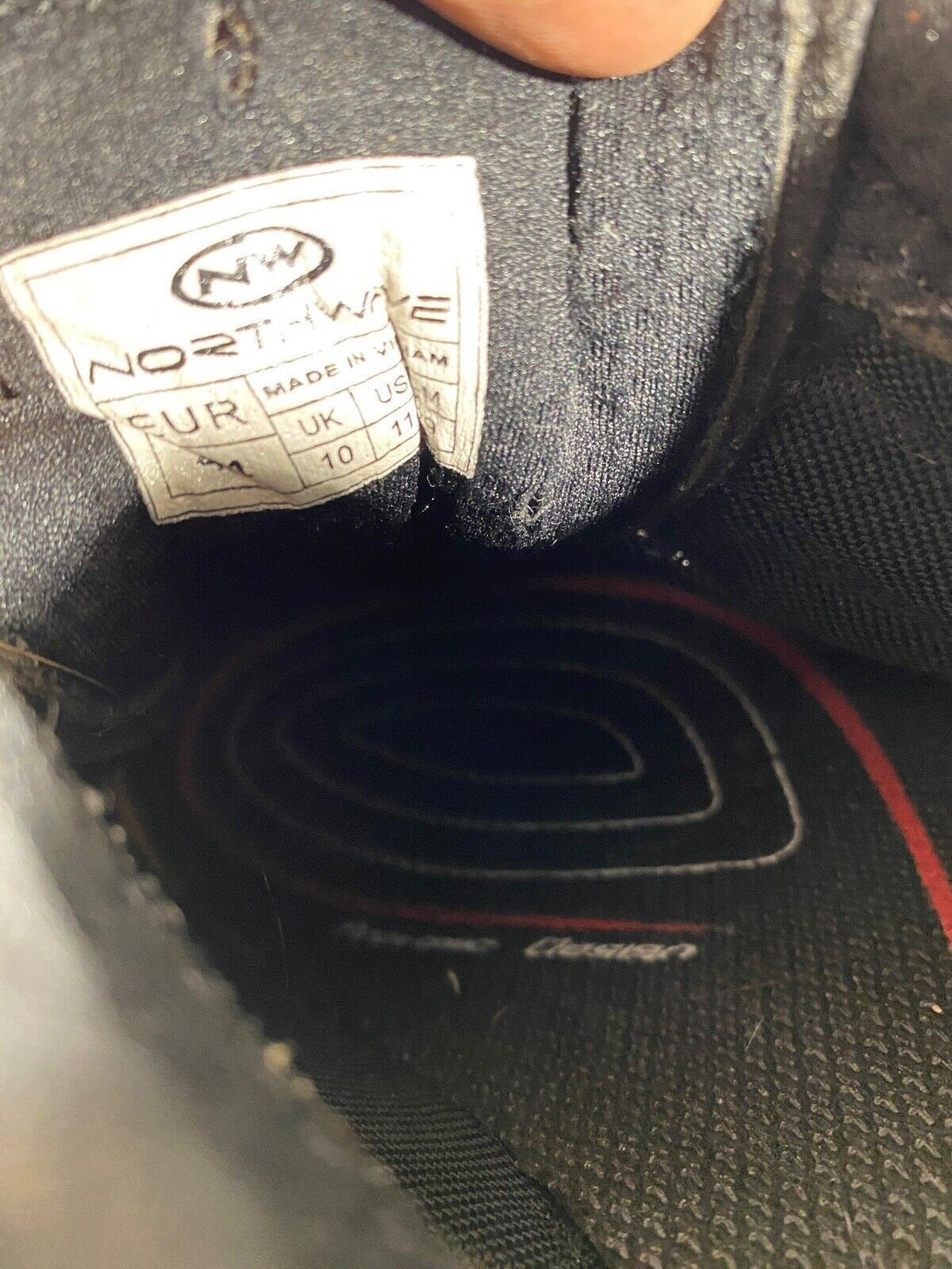 NORTHWAVE Carbon Mtb Cycling Shoes Mountain Bike Size EU44 US11 Mondo 282  CS51