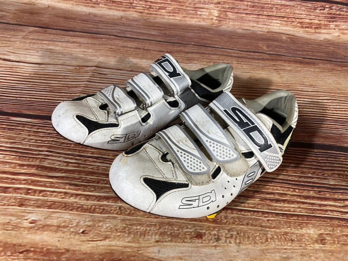 SIDI Carbon Road Cycling Shoes Road 3 Bolts Unisex Size EU39 US6 Mondo 236 cs883