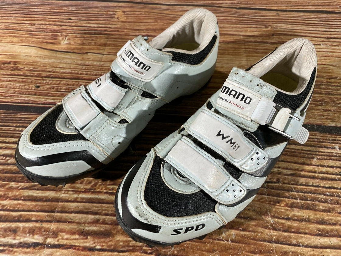 SHIMANO WM61 Cycling MTB Shoes Mountain BikeLadies EU38 US6.5 Mondo 238 cs1137