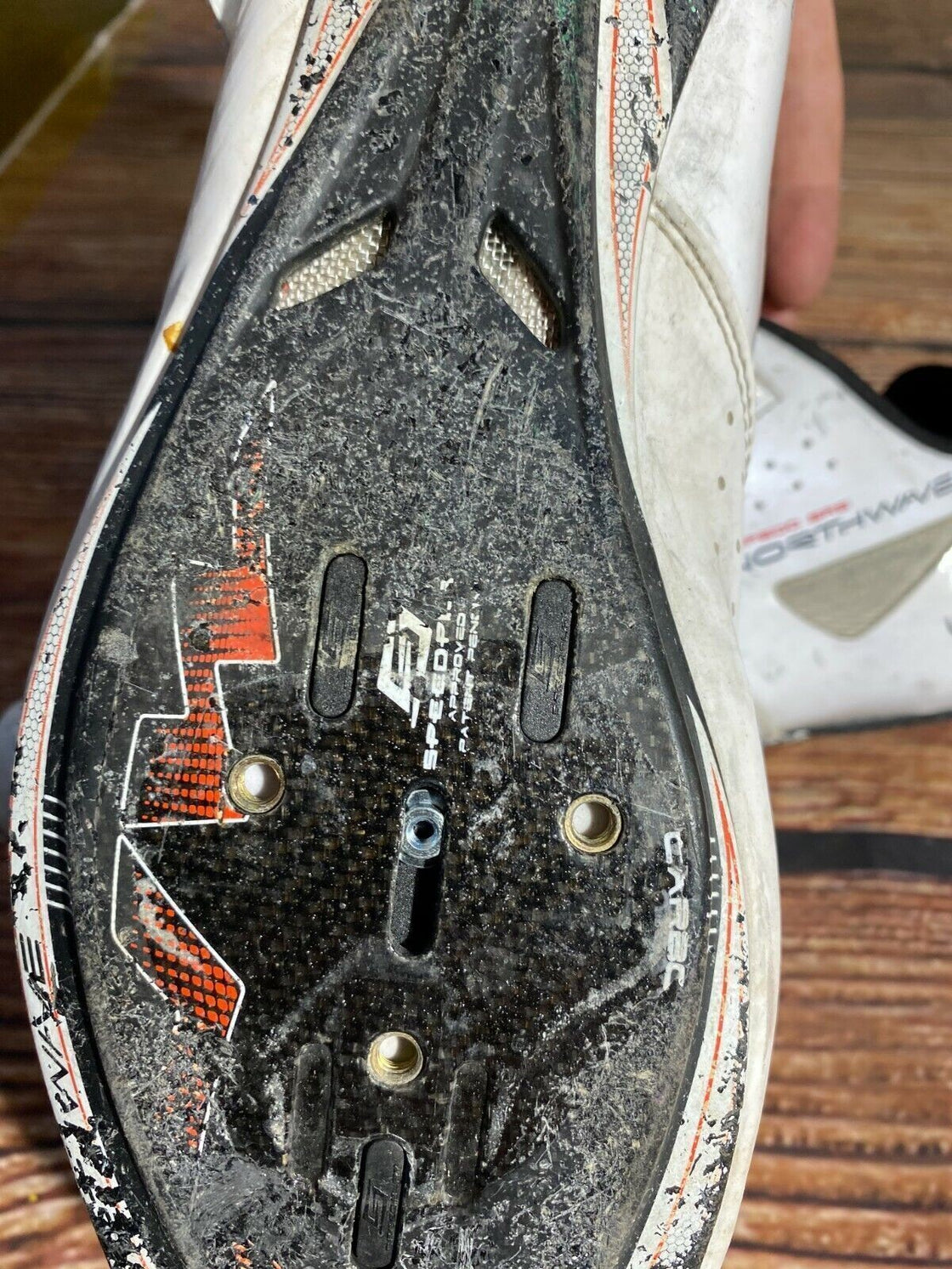 NORTHWAVE Road Cycling Shoes Road Bike Boots 3 Bolts Size EU44 US11 cs894