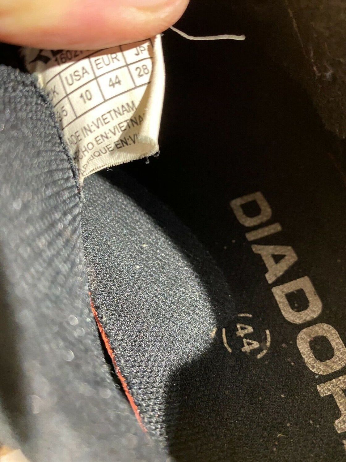 DIADORA X-Tornado Cycling MTB Shoes Mountain Bike EU44 US10 Mondo 275 cs963