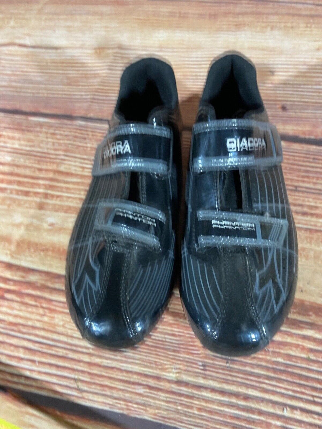DIADORA Phantom Road Triathlon Cycling Shoes Size EU43 US9.5 Mondo 270 cs904