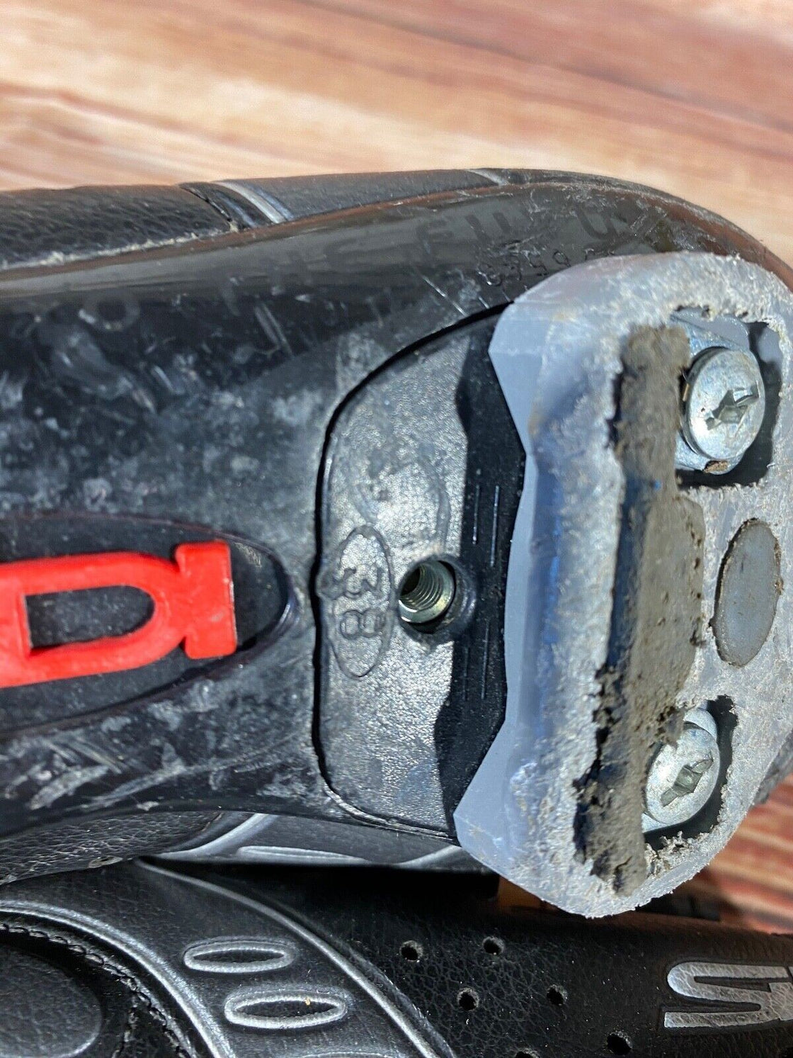 SIDI Carbon Road Cycling Shoes Road 3 Bolts Size EU38 US5.5  Mondo 230 cs880