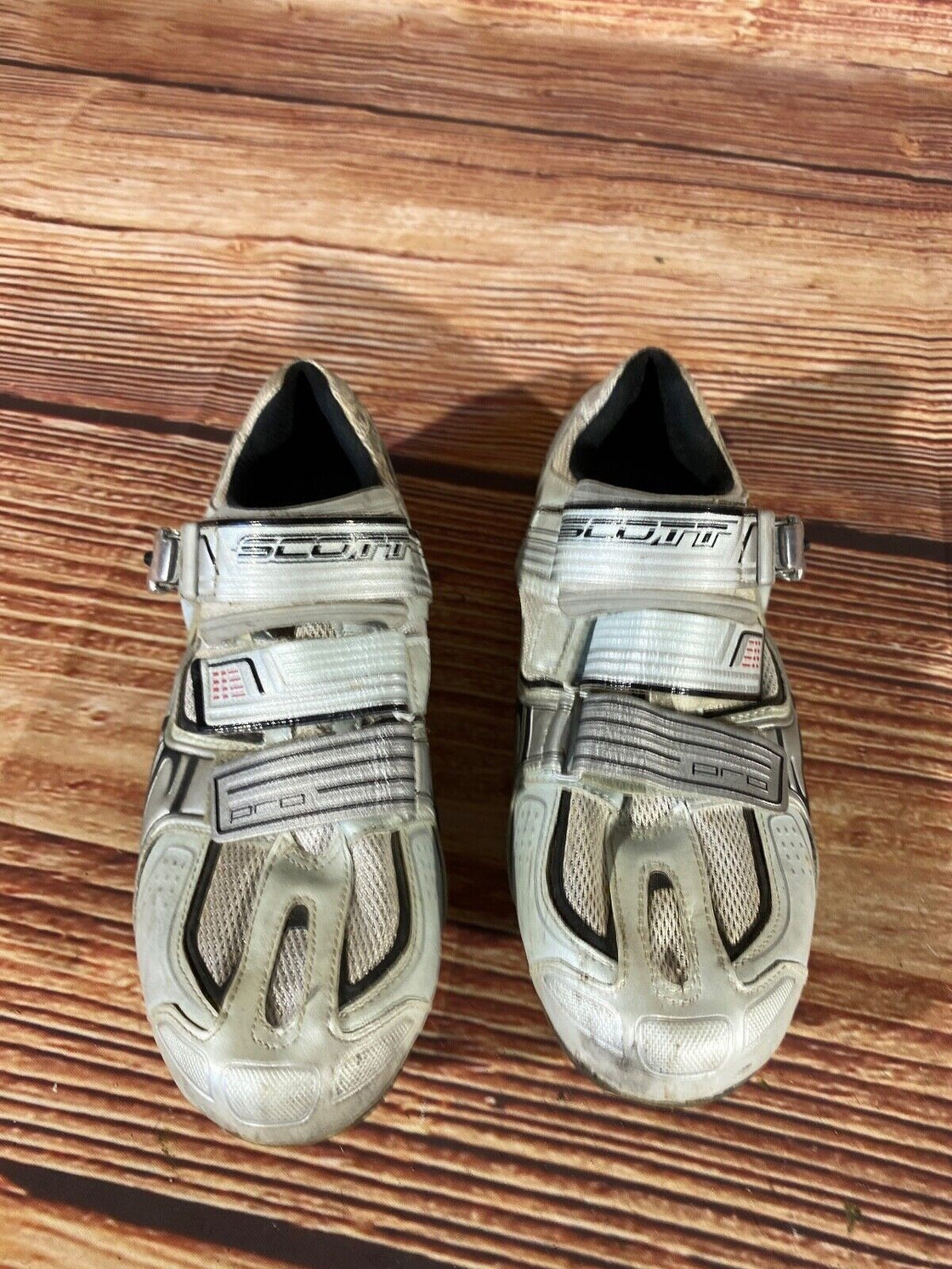 SCOTT Pro Road Cycling Shoes 3 Bolts Unisex Size EU41  US8 Mondo 265 cs756