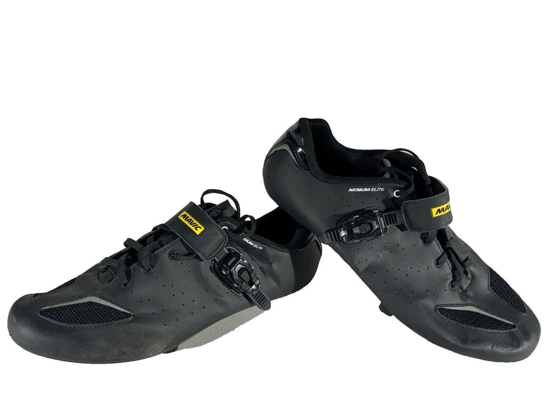MAVIC Aksium Carbon Road Cycling Shoes Boots 3 Bolts EU46 US11.5 Mondo 295 cs479