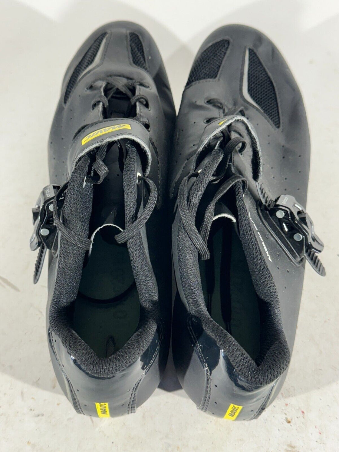 MAVIC Aksium Carbon Road Cycling Shoes Boots 3 Bolts EU46 US11.5 Mondo 295 cs479