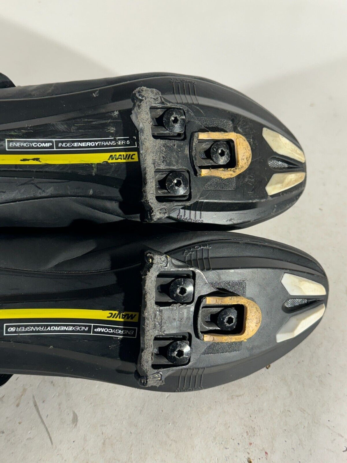 MAVIC Aksium Carbon Road Cycling Shoes Boots 3 Bolts EU46 US11.5 Mondo 295 cs479