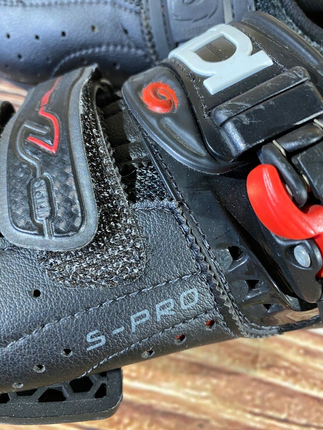 SIDI S-PRO Carbon Road Cycling Shoes Biking Boots EU40 US6.5 Mondo 244 cs882