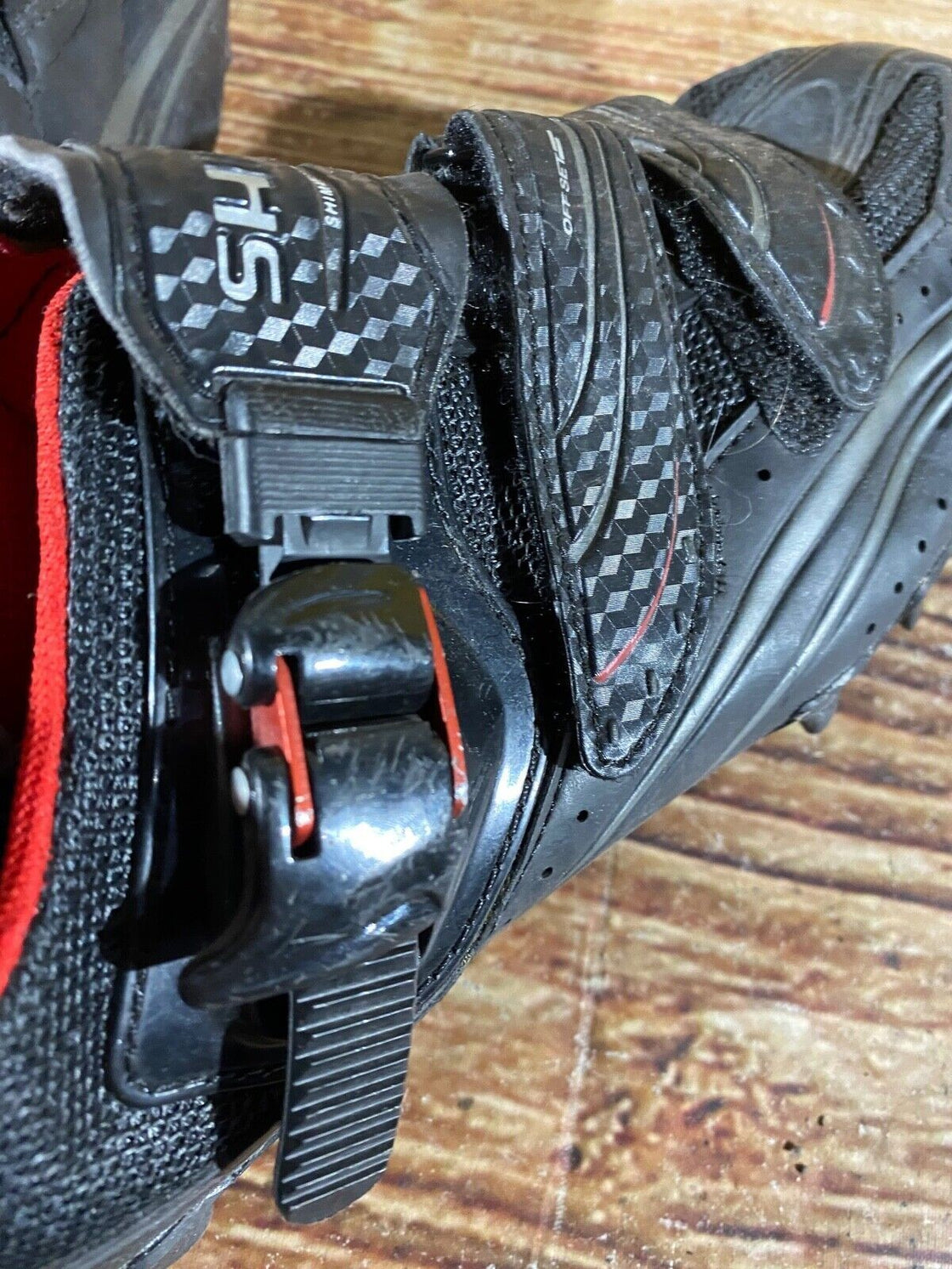 SHIMANO M087 Cycling MTB Shoes Mountain Bike Boots EU41 US7.6 Mondo 258 cs1174