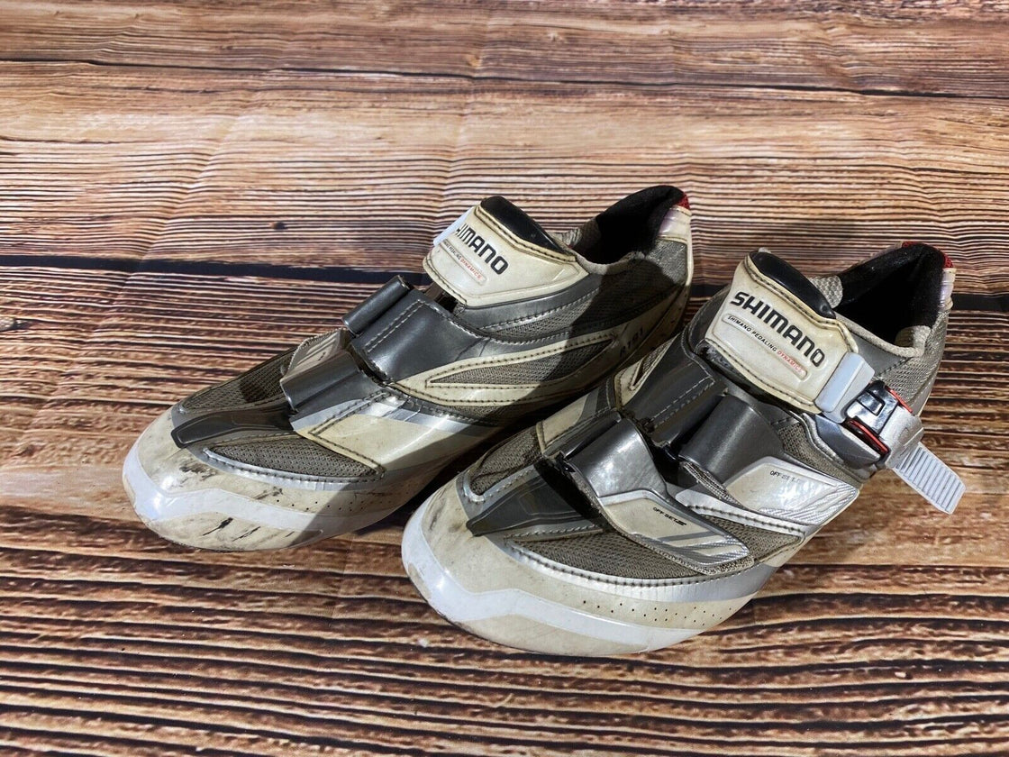 SHIMANO R191 Carbon Road Cycling Shoes Biking Size EU44 US9.7 Mondo 278 cs917